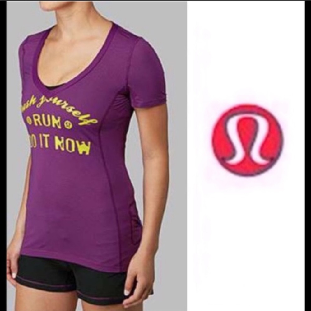 Lululemon T-shirt “Push Yourself”